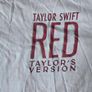 Red (Taylors Version) Official Taylor Swift Store T Shirt Image 3