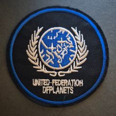Star trek , cloth patch.