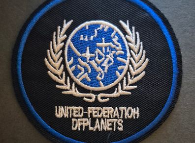 Star trek , cloth patch.