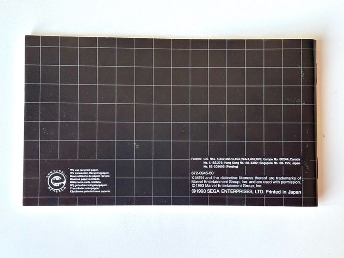 X-Men for Sega Mega Drive - Boxed and Mint