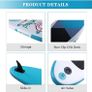 10.6ft Inflatable Stand Up Paddle Board- SUP Board for All Skill Levels with SUP Accessories & Fiberglass Paddle,Fin, Leash, Double Action Pump and ISUP Travel Backpack for Youth & Adult (FREE POSTAGE) Image 3