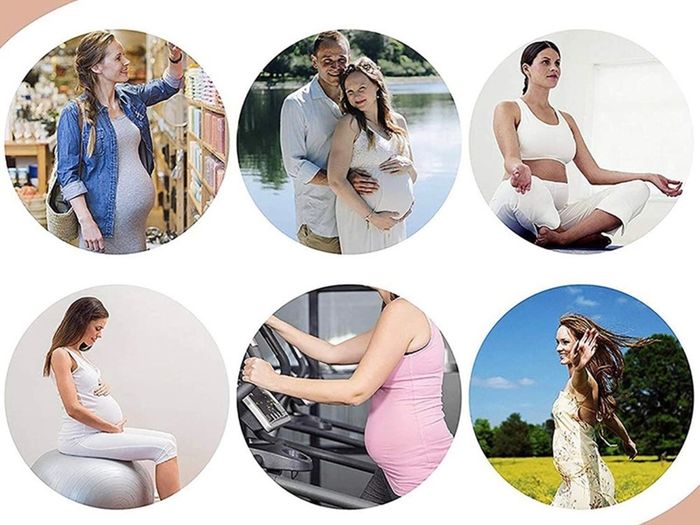Recommended Maternity Belt - Care Breathable Abdomen Support and Pelvic Support - Comfortable Belly Band for Pregnancy - Prenatal Cradle for Baby - One Size