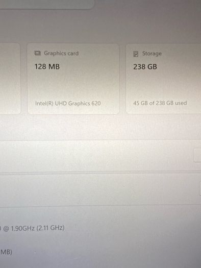 4 x HP elitebook i7 pro 8/256 windows 11
