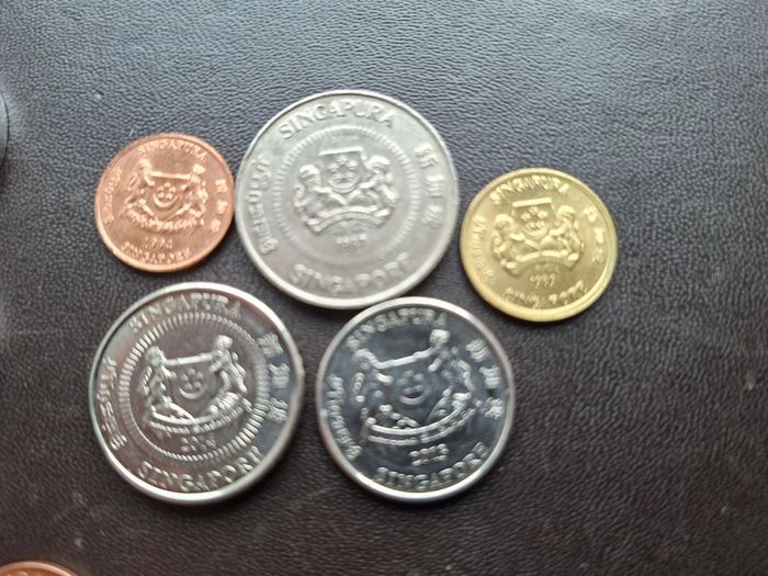Indonesia&Malaysia&Singapore. Lot of 14 coins (1987-2014)