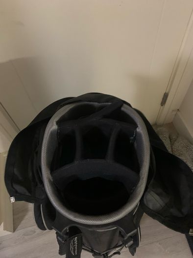 Tiltiest stand golf bag w rain cover