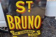 St Bruno enamel sign