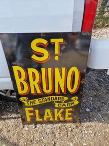 St Bruno enamel sign