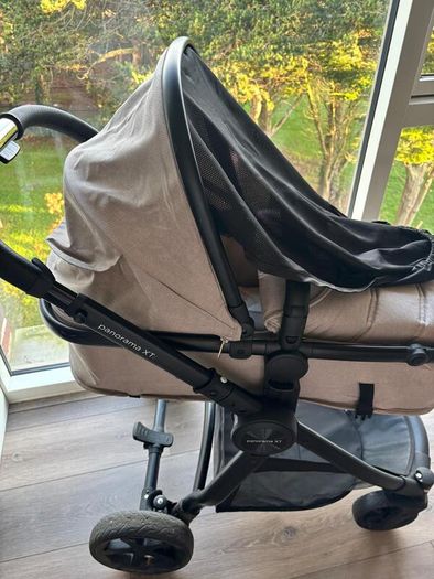 Panorama XTi by Babylo 2-in-1 Travel System with EnfaSafe i-Size R129 Car Seat Leaf