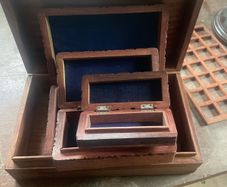 vintage wooden box