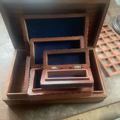 vintage wooden box
