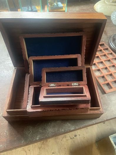 vintage wooden box