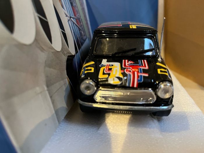 Mini Cooper Beaubourg 1/25 Year 1978 ultra rare Polistil