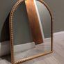Vintage Style Gold Arched Mirror Image 2