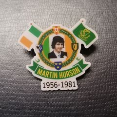 Martin Hurson Irish Republican Hunger Striker pin badge.