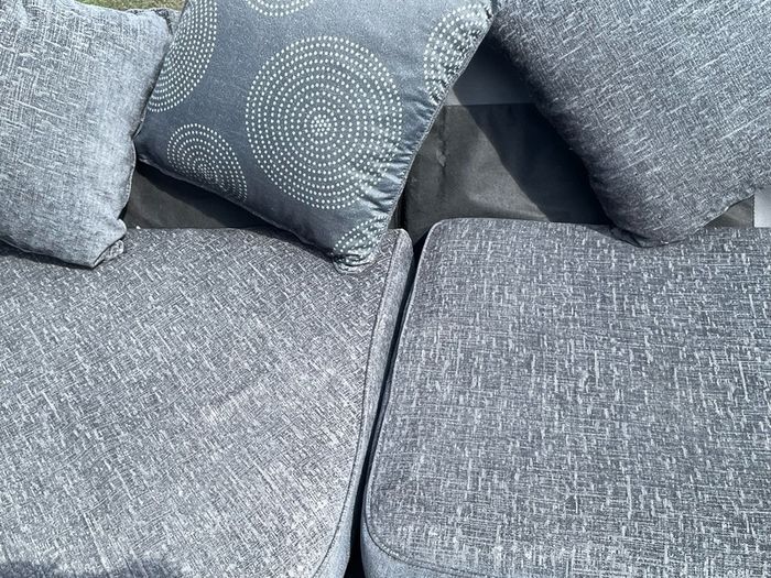 Corner sofa/couch  &footstool