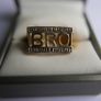 Vintage Men's 9ct Gold On 925 Silver 4.8g Hallmarked 925 Bro Ring Size V Image 5