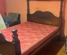 Vintage Mahogany Bed Frame 4'6"