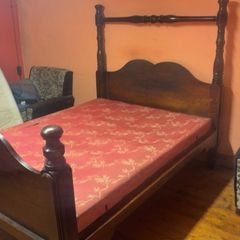 Vintage Mahogany Bed Frame 4'6"