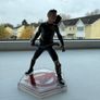 Disney Marvel Avengers Endgame HAWKEYE Barton PVC Figure Superhero Cake Topper Used Please look at the pictures Image 9