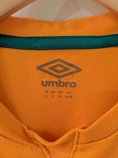 Ireland Football 2021 Orange Away Official Umbro Jersey.