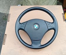 Genuine OEM BMW Multi-Function Leather Sport Steering Wheel