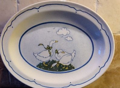Oval plate