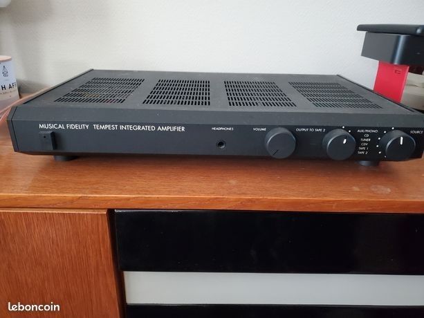 Hi quality hifi Music Fidelity Tempest integrated Amplifier