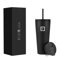 Brand New IRON FLASK Classic Tumbler 2.0 - 2 Lids Straw Flip,