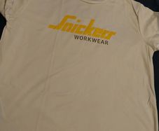 Snickers White Workwear T Shirt look your best in work light and Breathable   Sizes M L XL