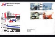 1975 Great Britain Birth Bicentenary of J.M.W. Turner (painter) Commemorative Stamps Heathrow Airport London addressed First Day Cover (FDC) with Heathrow Airport Airport London cancel