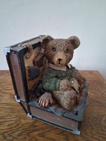 Vintage Teddy Bookend