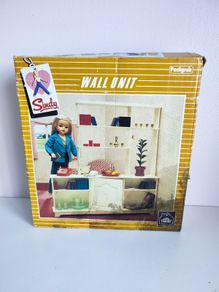 sindy pedigree wall unit vintage furniture