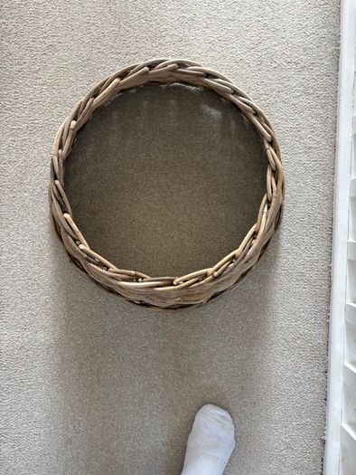 Wicker Christmas tree base