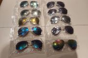 Glass Mirror Sunglasses