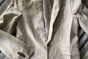 Linen jacket size 11-12 years old like new