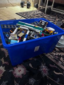 Large box of Lego