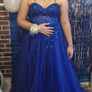 Royal Blue Debs Dress Image 2