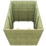 Garden Raised Bed 106x106x96 cm Impregnated Pinewood Image 4