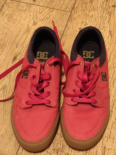 DC Nyjah Vulc TX Red  size 8 euro 42