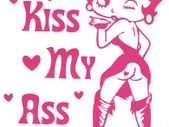BETTY BOOP VIINYL DECAL  