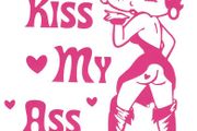 BETTY BOOP VIINYL DECAL  