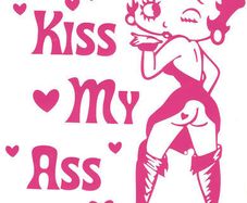 BETTY BOOP VIINYL DECAL  