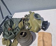 Military MC-1 gas mask.