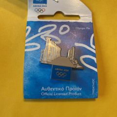 2004 Athens Olympics commemorative pin badge