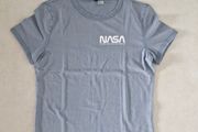 H&amp;M NASA T-shirt Pigeon Blue s. M