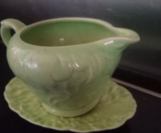 Carlton Ware Cream Jug and Dish 1930s.
