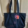 NEW Tote bag with poppy flower ORGANEK Image 4