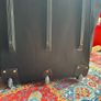 black extra-large wheeled duffel bag like new Image 8