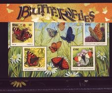 2000 Ireland Fanua & Flora - Butterflies Stamp Miniature Sheet Presentation Pack