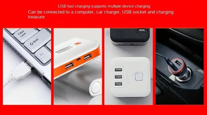 Ultra-Bright LED Flashlight with Digital Display